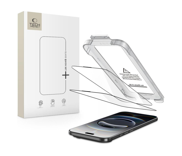 Tech-Protect Quick Set+ 2-Pack do Iphone 17 Air Black - 1359622 - zdjęcie